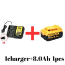 Rechargeable Lithium Battery for Dewalt 18V 20V Tools DCB200 Replacement