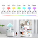 Mushroom Rain Cloud Humidifier with Colorful Night Lights and Relaxing Water Sounds  ourlum.com   