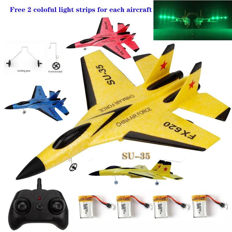 SU-35 RC Glider: Ultimate Wingspan Drone for Kids - Ready-to-Fly Model  ourlum.com   