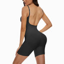 Seamless Open Crotch Bodysuit Shapewear for Women - Tummy Control & Posture Support