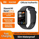  Mi Band Pro: GPS & Blood Oxygen Fitness Tracker with AMOLED Screen  ourlum.com   