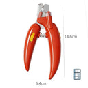 LED Light Pet Nail Clippers: Precise Grooming for Dogs Cats Small Animals  ourlum.com Red LED  