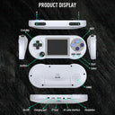 DATA FROG SF2000 Portable Handheld Game Console 3 Inch Retro