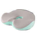 Memory Foam Lumbar Support Pillow and Cooling Gel Seat Cushion Set