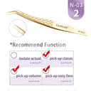 Ultimate Precision Lash Extension Tweezers For Flawless Results