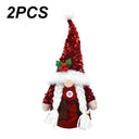 Christmas Gnome Doll Elf LED Light Xmas Ornaments - Magical Holiday Decor  ourlum.com Style-A-2PCS  