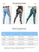 Seamless High Waist Tie Dye Leggings for Women Fitness Wear