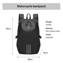 Versatile Waterproof Motorcycle Backpack and Helmet Bag