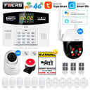 Smart WiFi GSM Alarm System with Remote Access LCD Display