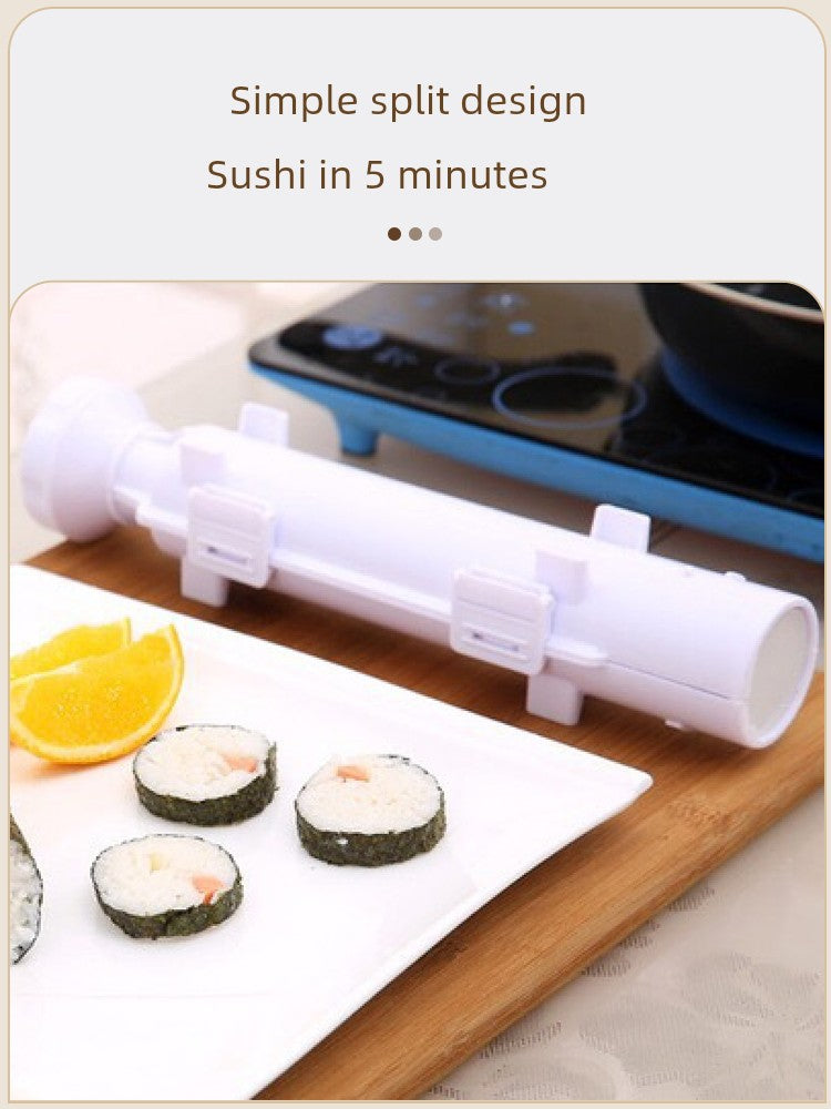 Push-Type Rice Roll Sushi Roll Maker Self-Made Mold Semi-automatic Rice Roll Forming Home Tool