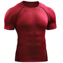 Men's Quick-Dry Compression T-Shirt for Summer Sports