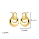 Waterdrop Statement Earrings Bold Teardrop Jewelry for Fashionistas