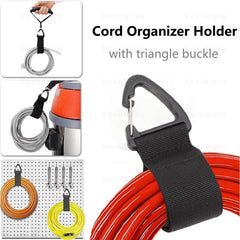 Nylon Cord Organizer with Triangle Buckle: Premium Cable Management Solution