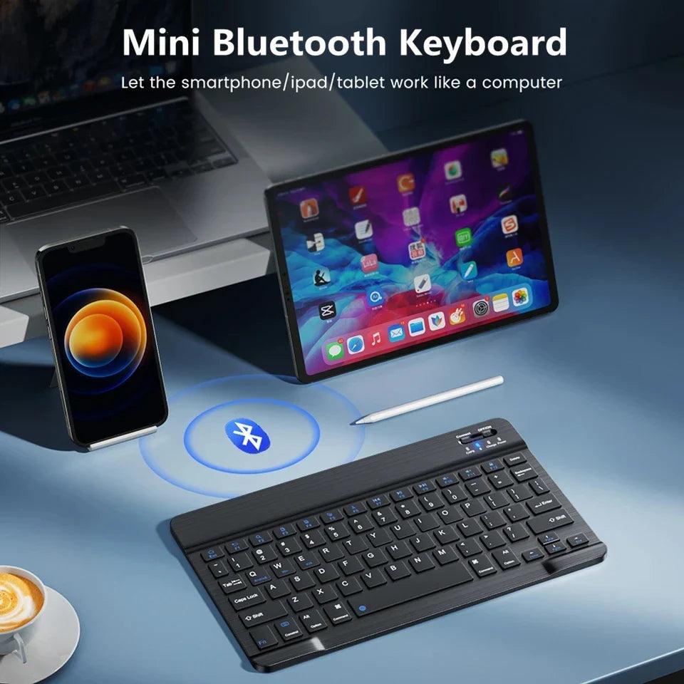 Bluetooth Keyboard: Multilingual Typing Solution with Long Battery Life  ourlum.com   