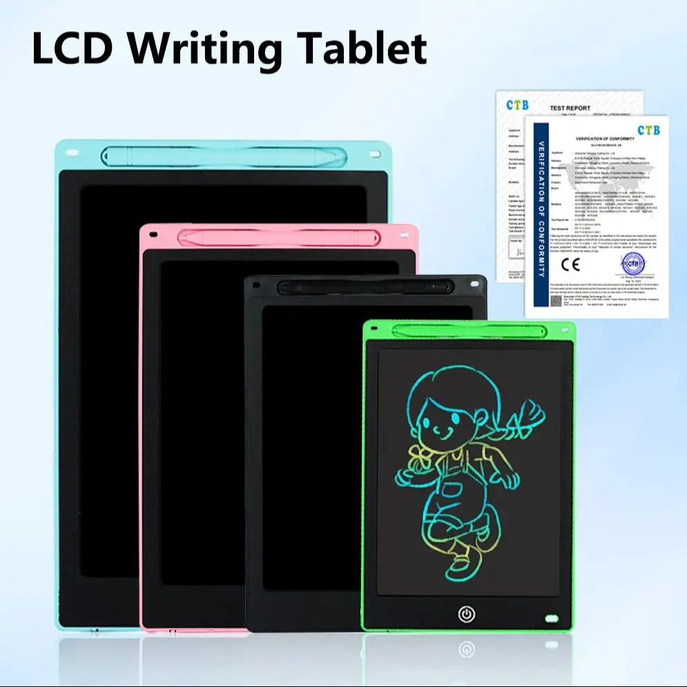 LCD Drawing Tablet: Creative Educational Toy for Kids - Stylus Included  ourlum.com   