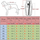 Reflective Waterproof Dog Jacket: Winter Warmth & Safety for Big Dogs  ourlum.com   