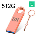  Waterproof USB Flash Drive: High-Speed Portable Storage  ourlum.com Pink 512GB  