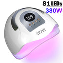 Professional Nail Dryer LED UV Lamp 81 LEDs for Gel Nails