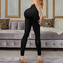 Sculpting Compression Leggings for Women - Slimming Thigh & Waist Control Pants