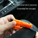 Compact Multi-Functional Escape Hammer for Car Emergencies