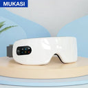 MUKASI Eye Massager with Heat Vibration Bluetooth Music