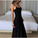 Slim Backless Bodycon Beach Dress Elegant Women's Party Wear