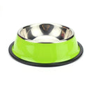 200-1600ml Stainless Steel Dog Bowl Non Slip Pet Feeder