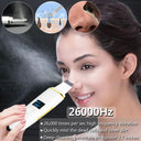 Ultrasonic Skin Scrubber Remover Blackhead Ultrasonic Peeling Facial Scrubber Shovel Deep Cleaning Face Lifting Remove Pore Acne  ourlum.com   