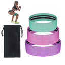 3-Piece Resistance Band Set for Versatile Home Workouts