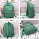 Stylish Waterproof Nylon Backpack for Women Travel Bag