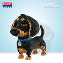 Balody Cartoon Dog Mini Building Blocks Toy for Creative Kids  ourlum.com   