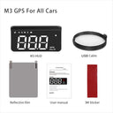 WYING M3 HUD GPS Display: Drive Safely with Speed Alarm  ourlum.com M1 For ALL Car  