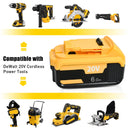 High-Capacity DeWalt 18V/20V Li-Ion Cordless Slide Battery