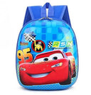 Hot kindergarten cartoon Travel bag 3D waterproof 95 car boys 2-5 years old children backpack  ourlum.com Color 06  