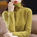 Merino Wool Cashmere Winter Sweater Cozy Elegance Cold Days