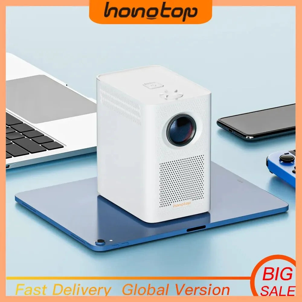 HONGTOP S30MAX Portable Smart Mini Projector: Ultimate Entertainment Experience  ourlum.com   