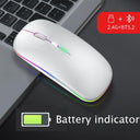 Bluetooth Wireless RGB Gaming Mouse for Laptop PC Mac