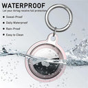 Waterproof Keychain Holder Soft Case for Apple Airtag