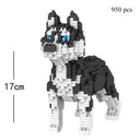 Dog Model Building Block Set: Creative, Fun, Educational Pet Toy for All Ages  ourlum.com Hughes in bag  