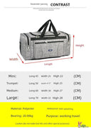 Large Capacity Hand-Held Luggage Bag for Travel Abroad