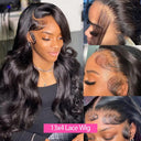 32-34 Inch Luxury Body Wave Lace Front Wig Remy Hair