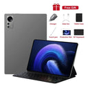 2024 Global Version Original Pad 6 Pro Tablets PC Snapdragon 888 10000mAh Android 13 11 inch 16GB+1024GB 5G HD 4K Screen WIFI Mi  ourlum.com 12GB 256GB Grey add keyboard 