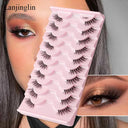 Wispy Faux Mink Half Lashes for Eye Enhancement Comfort