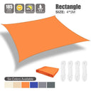 5X3M 4X3M 3X2M Shade Sails UV Block Canopy Tent Outdoor