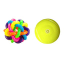 Squeaky Rubber Dog Ball Toy for Small Dogs Interactive Chew