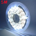 USB Motion Sensor LED Strip Lights: Energy-Efficient Lighting  ourlum.com white light 5M  