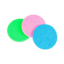 Wood Pulp Makeup Remover Set: Luxe Skincare Puffs & Sponges