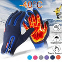 Touchscreen Fleece Warm Gloves Waterproof Windproof Ski Glove