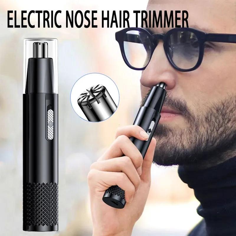Portable USB Rechargeable Electric Nose Hair Trimmer for Men  ourlum.com   