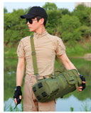 Multifunctional Fishing Backpack Tackle Bag with Rod Holders